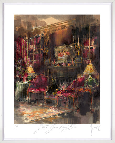 Greta Garbo New York City Sitting Room
