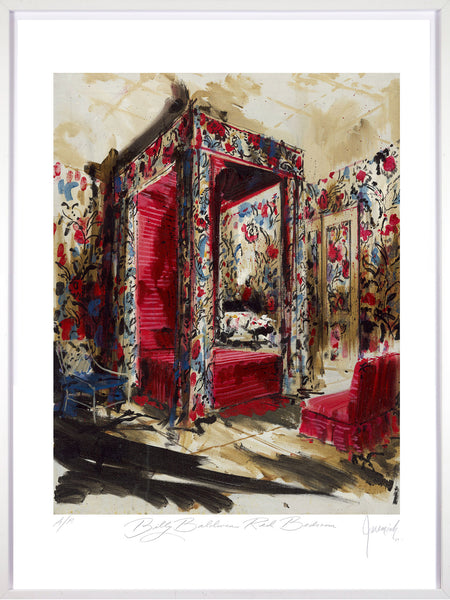 Billy Baldwin "Red" Bedroom