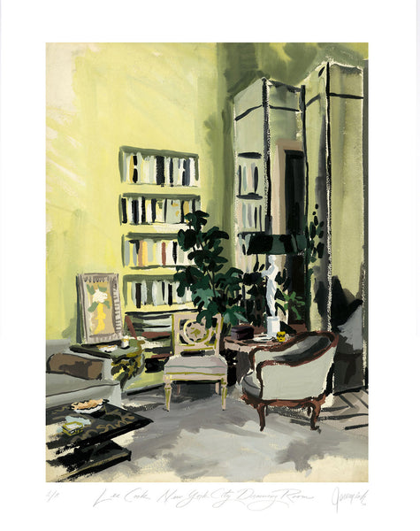 Lee Cook New York City Drawing Room