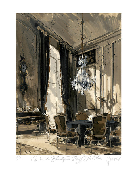 Carlos de Beistegui Paris Dining Room