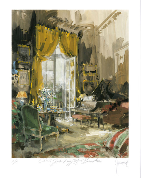 Claude Guidi Buenos Aires Living Room