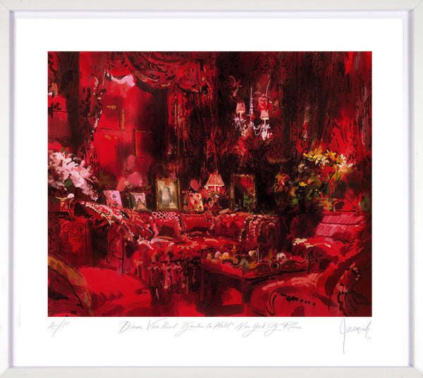 Diana Vreeland "Garden in Hell" Living Room